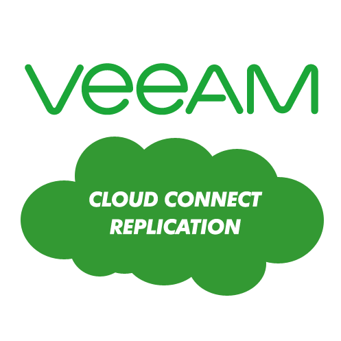 Veeam Cloud Connect Replication License, 1-Month Cloud Rental, Per VM