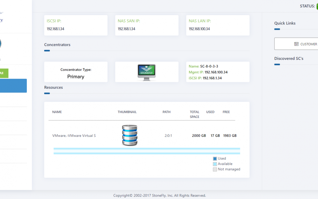 Closer look: StoneFly’s Innovative Storage Concentrator Virtual Machine (SCVM)