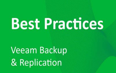 Veeam Backup & Replication Best Practices: # 4 – Data reduction techniques