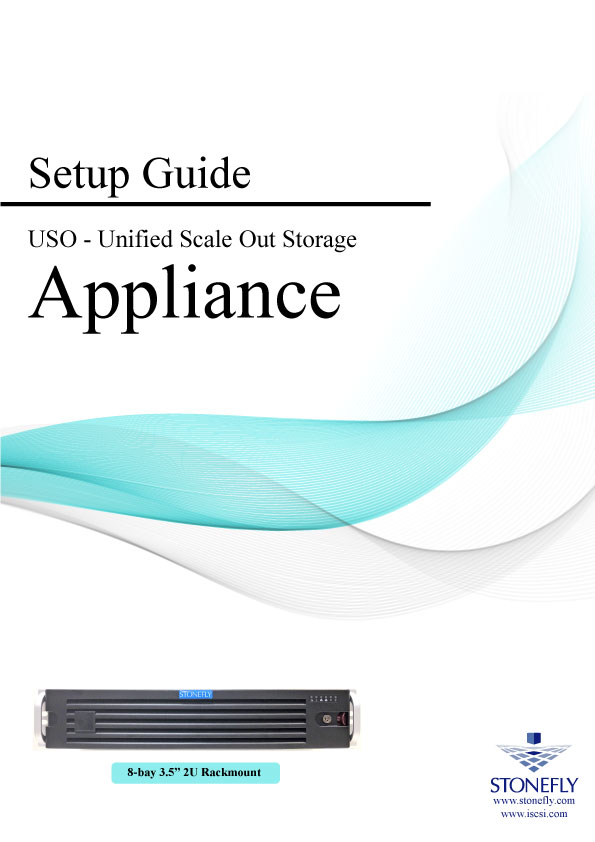 StoneFly Appliance and User Manuals