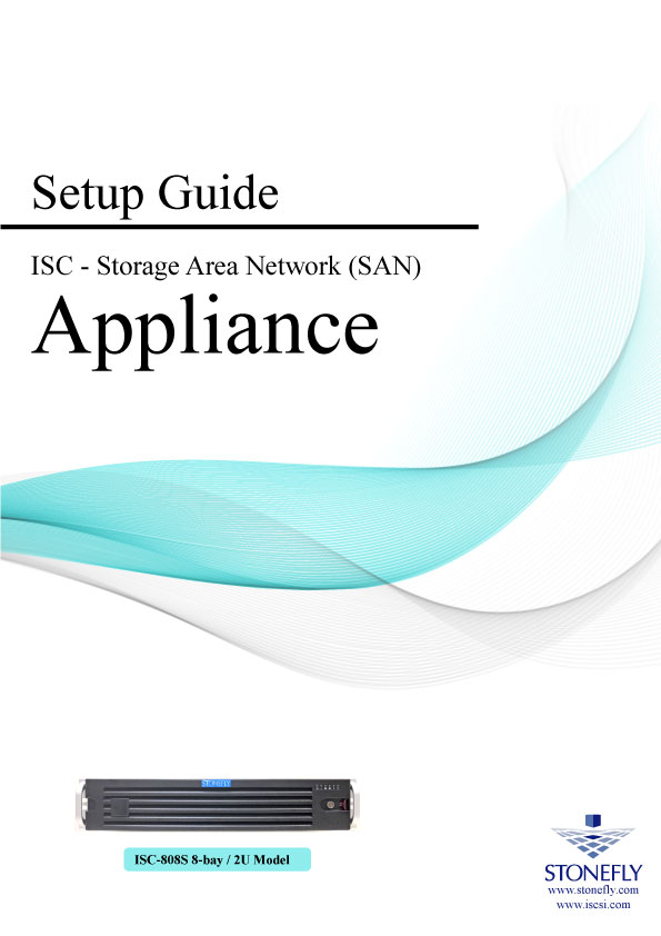 StoneFly Appliance and User Manuals